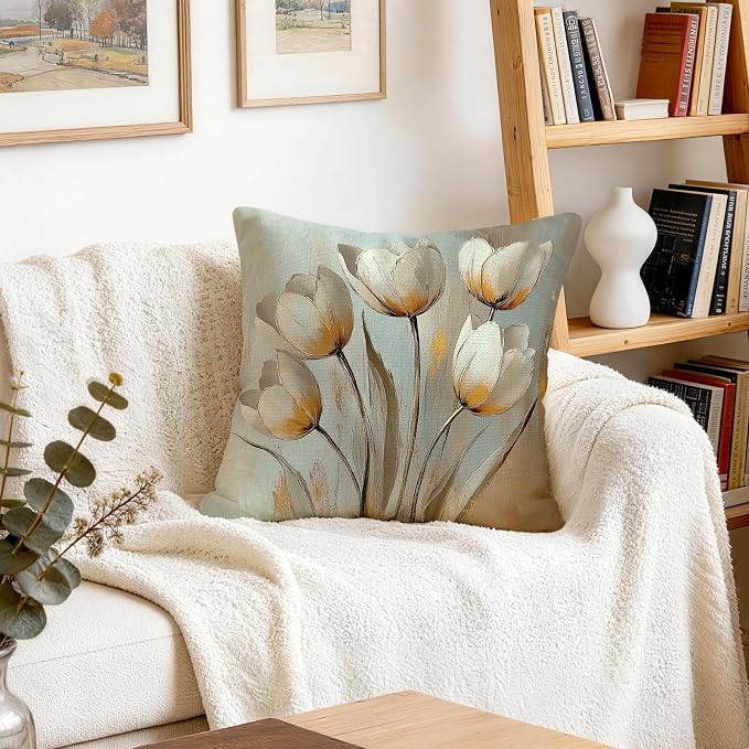OBSEDE Bohemian Feathered Butterfly Decorative Throw Pillow Covers 18 × 18 in - Image 8