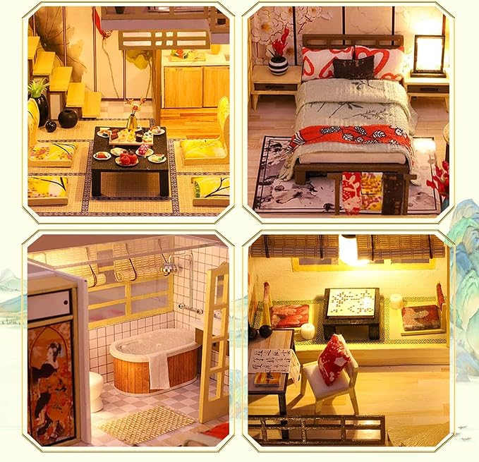 Flever Dollhouse Miniature DIY House Kit - Image 5
