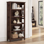 Bush Home Tall 5 Shelf Bookcase - Image 2
