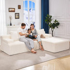Modular Sectional Sofa Couches L-Shape Couch 3 Seat Modular Sofa Memory Foam - Image 3
