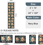 DUKINO 2x10 Runner Rug for Hallway, Washable Kitchen Rugs, Low Pile, Soft - Image 2