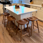 LukeAlon 24.25 Inch Bar Stools Set of 4 - Image 7