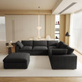 JACH V Shape Couch Sectional for Living Room, Modular Convertible Sofa by JACH