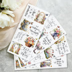 4 Sheets Rub on Transfers for Crafts, Gardens and Butterflies Furniture - Image 5