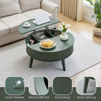 Round Lift Top Coffee Table - Image 6