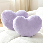 2PCS Throw Pillows Cute Room Decor Heart Pillow Home Decor Decorative Couch by Unknown