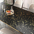 FunStick 36"x200" Wide Gold Black Peel and Stick Wallpaper - Image 6