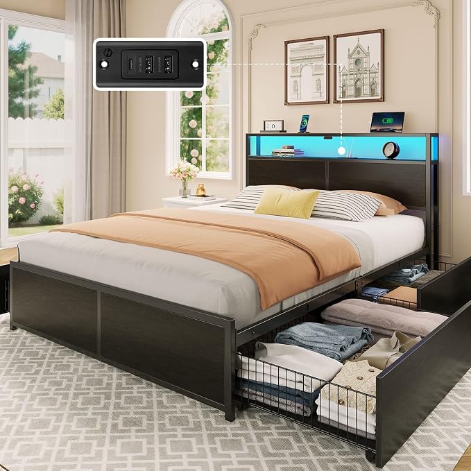 Rolanstar Full Size Bed Frame by Rolanstar