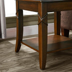 PADMA HOUSE Solid Wood End Table - Image 6