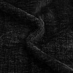 CaliTime Decorative Couch Throw Pillow Covers 18 X 18 Inches Black | Pack of 2 - Image 2