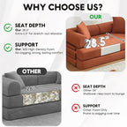 ZEIINPA Convertible Sleeper Sofa Bed - Image 4