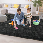Chicrug Soft Area Rugs for Bedroom Living Room Plush Fluffy Rug 5x8 | Shag - Image 8