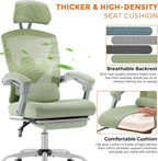 Sweetcrispy Office Computer Desk Chair Set of 2, Ergonomic High-Back Mesh - Image 4