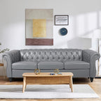 QHITTY 2 Piece Living Room Set, Sectional Chesterfield Sofa Chair Contemporary - Image 7
