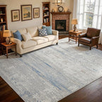 Neutral Washable Rugs 9x12 Area Rugs - Image 5