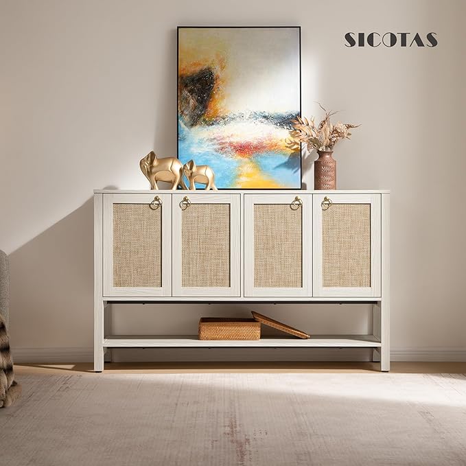 SICOTAS Sideboard Buffet Cabinet - Image 4