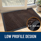 OLANLY Front Door Mat Outside Entrance 71x23, Waterproof Heavy-Duty Doormat | - Image 5