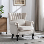 Velvet Accent Chairs Set of 2 - Image 4