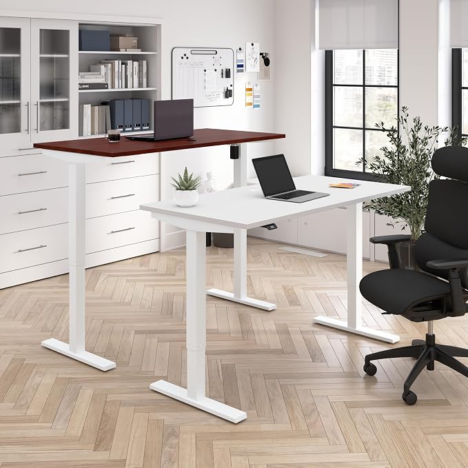 Bush Business Furniture 60-inch Electric Height Adjustable Standing Desk - Image 4