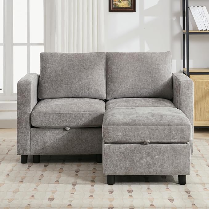WUTUTUEE 25”Square Storage Ottoman Module - Image 7