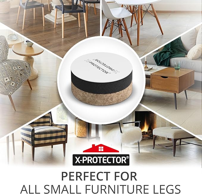 X-Protector Felt Furniture Sliders - Image 3
