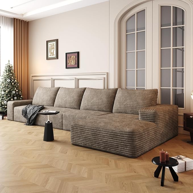 AUGOP 136" Sectional Couches for Living Room Modern Modular Sofa - Image 6