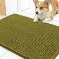 OLANLY Dog Door Mat for Muddy Paws 30x17, Super Absorbent Chenille Mud Mat | by OLANLY