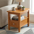 SIMPLIHOME Warm Shaker End Table - Image 2