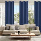 Blackout Curtains for Bedroom, 42 x 84 Inches Long, 2 Panels | Thermal - Image 6