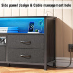 Furologee 63 Inch Entertainment Center Dresser - Image 4