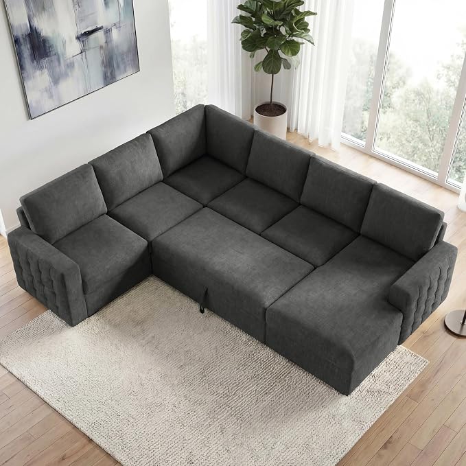 HONBAY Sectional Sleeper Sofa - Image 3