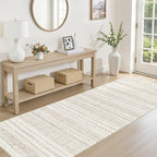 cotiled Hallway 2.6x8 Runner Rugs Washable Boho Moroccan Soft Rug | Solve - Image 3