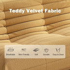 YVDNHP Big Bean Bag Chairs for Adults, 3 Seater Large Bean Bag Chair Sofa - Image 6