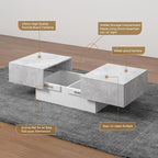 Modern Coffee Table with Storage - Image 6