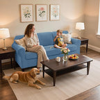SUBRTEX 7 Pieces Stretch Sofa Slipcover, Couch Cover - Image 2