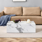 39.3'' Marble Coffee Table - Image 8