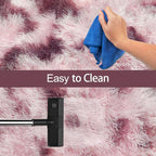 Tie-Dyed Blush 3x10 Machine Washable Runner Rugs - Image 7