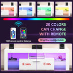 Clikuutory Modern Lighting 51 inch TV Stand - Image 3
