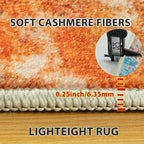 8x10 Area Rugs for Living Room Washable Bedroom Dining Room Colorful | Modern - Image 6