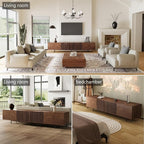 94.48" Mid Century Modern TV Stand - Image 6