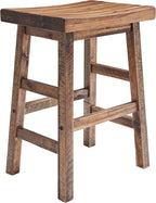 Alaterre Furniture Durango 26-Inch Tall Industrial Wood Counter-Height Stool by AlaterreFurniture
