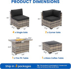 8-Piece Patio Furniture Set - Image 8