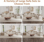mikibama Modular Sectional Sofa, 76.4 Inch L Shaped Couch Set - Image 7