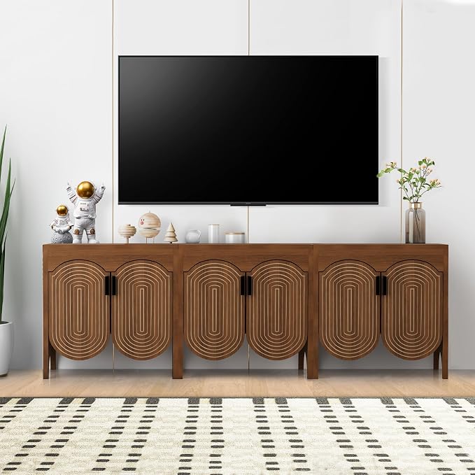 FurSch Fluted Sideboard Cabinet by FurSchFurniture