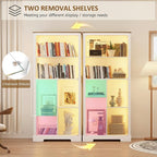 Gurexl Modern Glass Display Cabinet - Image 9