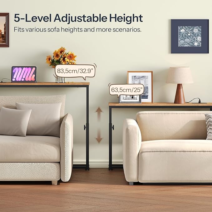 HOOBRO Narrow Console Table Set of 2 - Image 4