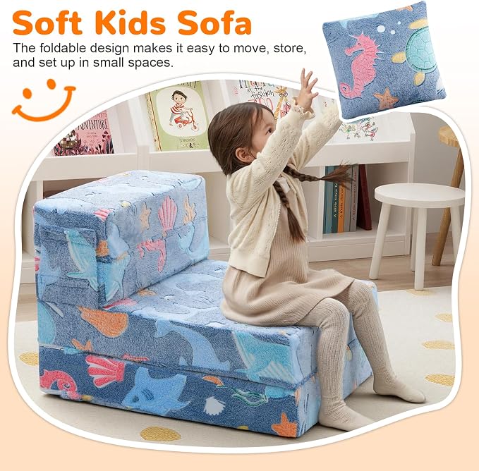 MeMoreCool Foldable Futon Chair Bed - Image 2