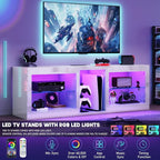 chartustriable LED TV Stands W/Power Outlet - Image 2