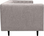 Armen Living Annabelle 80" Modern Gray Fabric Sofa - Image 4