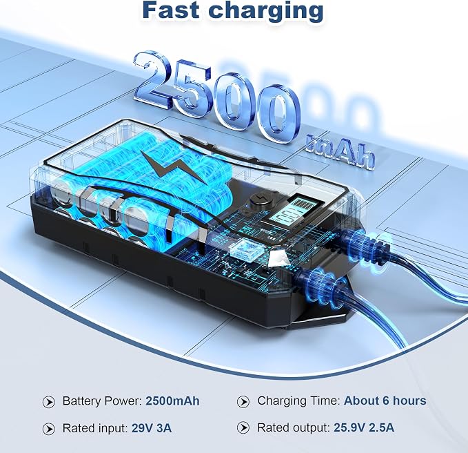 SWANPOW Battery Pack for Reclining Furniture, 2500mAh Universal Recliner - Image 3